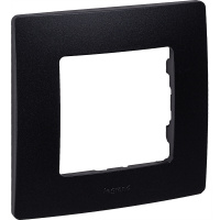 ETIKA Рамка 1 пост антрацит Legrand/Daccord 672581