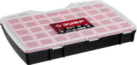 Органайзер ''ВОЛГА-20'' со съемными лотками ЗУБР 38034-20