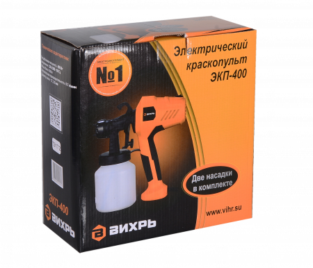 Краскопульт электрический ЭКП-400 Вихрь 72/17/2