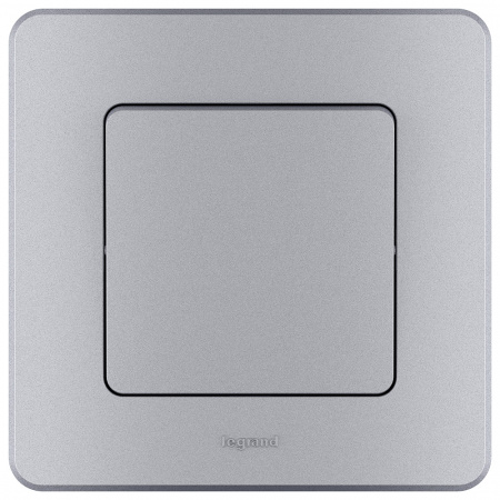 673932 Рамка 1 пост INSPIRIA алюминий Legrand/Daccord 