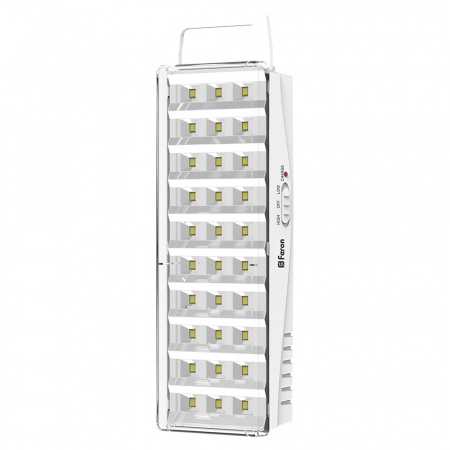 EL15 12896 Светильник аварийный светодиодный LEDх30 6ч непостоянный IP20 FERON 