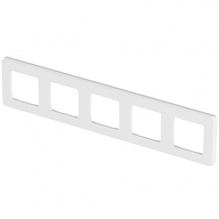 Рамка 5 постов INSPIRIA белый Legrand/Daccord 673970