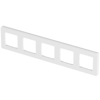 Рамка 5 постов INSPIRIA белый Legrand/Daccord 673970