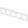 Рамка 5 постов INSPIRIA белый Legrand/Daccord 673970