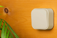 Выключатель одноклавишный, наружный, 10А, бежевый Legrand/Daccord 782230