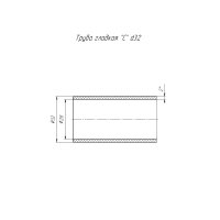 Труба гладкая ПНД средняя d32 мм (2.0мм) (100м/уп) Промрукав 161061