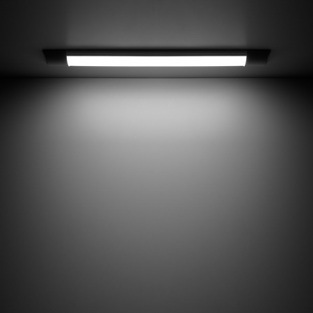 Светильник светодиодный ДПО 18 Вт 4000К 1520 лм 175-265В IP40 592х75х25мм Сталь матовый опал WLF-2 Gauss GAUSS 844424218