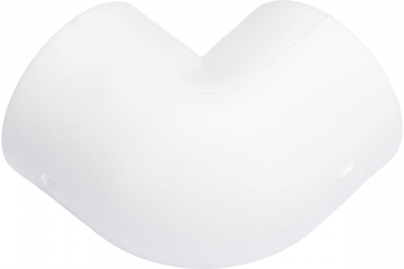 Угольник 25 мм 90 град., полипропиленовый, белый Политэк 9000000325