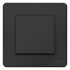 BLANCA скрытой установки одноклавишный выключатель (cх.1), 10A, 250B, антрацит Systeme Electric BLNVS010106