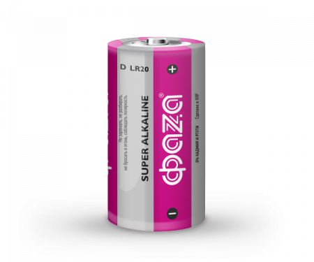 2858535 Элемент питания LR20 Super Alkaline, блистер, 2шт. ФАZА 