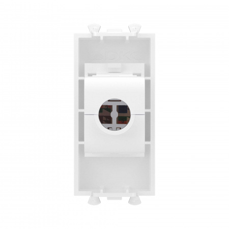 4400661 Avanti Розетка компьютерная RJ-45 без шторки      модульная, кат.5е, Белое облако, 1 модуль DKC 