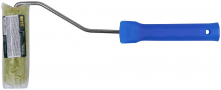 Валик полиакриловый ''мини'' зеленый, диаметр 15/35 мм, ворс 10 мм, длина ручки 400 мм, 100 мм FIT 02693