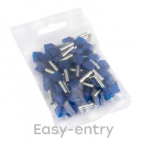 Наконечник штыревой втулочный НШвИ(2) 2.5-13 (50шт.) EKF nhvi2-2.5-13