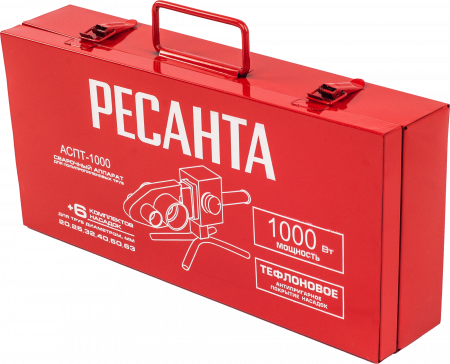 65/54 Аппарат для сварки полипропиленовых труб АСПТ-1000 Ресанта 