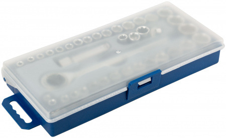 65023 Набор торцевых головок 39 шт 3/8'' (метрические и дюймовые) КУРС 