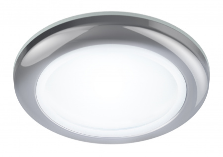 WR1 CH Светильник влагозащищенный MR16.12V/220V. 50W хром (100/2400) ЭРА C0043845