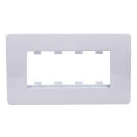 Каркас в сборе с рамкой под 4 модуля VIVA для монтажа ЭУИ в стену DKC 10245