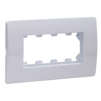 Каркас в сборе с рамкой под 4 модуля VIVA для монтажа ЭУИ в стену DKC 10245