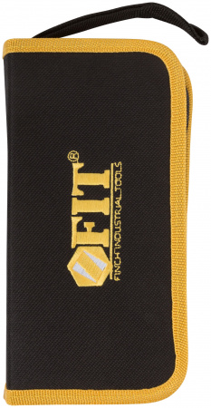 65137 Набор инструмента 29 шт(отвертки, биты, ключи HEX, пассатижи), матерчатый чехол FIT 