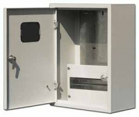 Щит учетно-распределительный навесной ЩУРН-1/12 IP31 металлический Dekraft 30401DEK