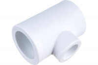 Тройник полипропиленовый PPR переходной 32х20х32мм белый Политэк 9300322032