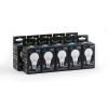 Лампа светодиодная LED 10 Вт 920 лм 4100К AC150-265В E27 А60 (груша) нейтральный Black GAUSS 102502210
