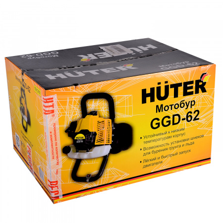 Мотобур GGD-62 Huter 70/13/18