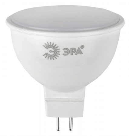 Лампа светодиодная LED MR16-12W-840-GU5.3 (диод, софит, 12Вт, нейтр, GU5.3) (10/100/4000) ЭРА Б0040888