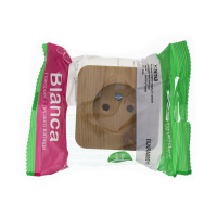 BLANCA Розетка наружная без заземления без шторок с изолирующей пластиной, 16А, 250В, ясень Systeme Electric BLNRA000115