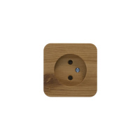 BLANCA Розетка наружная без заземления без шторок с изолирующей пластиной, 16А, 250В, ясень Systeme Electric BLNRA000115