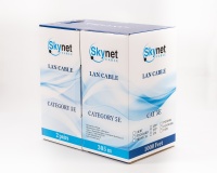 Витая пара FTP 2 пары AWG 24 категория 5е экран внешняя Cu Standart SkyNet FTP 2х2х0.5 5е out/Cu. 1693113