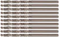 Сверло по металлу Cutop Profi с кобальтом 5%, 2.5 x 57 мм (10 шт) CUTOP 48-25-10