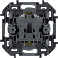 Розетка 2К+З со шторками немецкий стандарт 16 А 250 В~ INSPIRIA белый Legrand/Daccord 673730