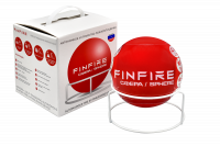Устройство порошкового пожаротушения автономное   СФЕРА красная FINFIRE АУПП СФЕРА красная 4607043135551