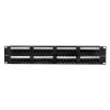 Патч-панель 19'. 48 портов RJ-45. UTP. Cat.5e. 2U SUPRLAN 10-0405