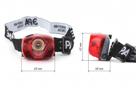 Фонарик кемпинговый на батарейках 3хААА, регулируемый фокус, аварийный режим, ударопрочный GB-502 ЭРА Б0036615