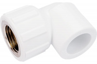 Угольник ВР 20х3/4' комбинированный, полипропиленовый Политэк 9400002034