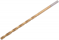 Сверла HSS по металлу, удлиненные, титановое покрытие 4.0х119 мм (10 шт) FIT 34240