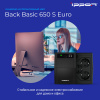 1373874 Источник бесперебойного питания Line-interactive Back Basic Euro 650 Ва/ 360 Вт фазы 1/1, c АКБ IPPON 