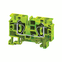 Клемма заземляющая 10 кв.мм пружинная OptiClip CXG-10-PE-(0.2-10) КЭАЗ 289762