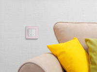 Выключатель двухклавишный с подсветкой/индикацией INSPIRIA 10 AX 250 В~ белый Legrand 673630