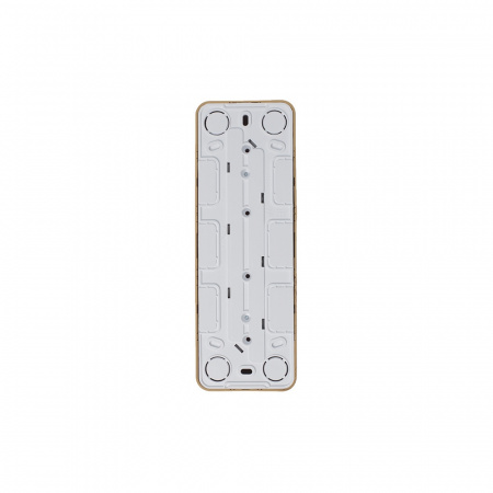 Розетка BLANCA наружная четырехпостовая, без заземления, без шторок, с изолирующей пластиной, 16А, 250В, ясень Systeme Electric BLNRA000415