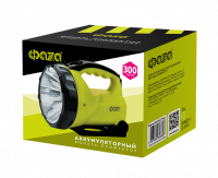 Фонарь светодиодный аккумуляторный AccuF6-L3W-gn зеленый ФАZА 2853653