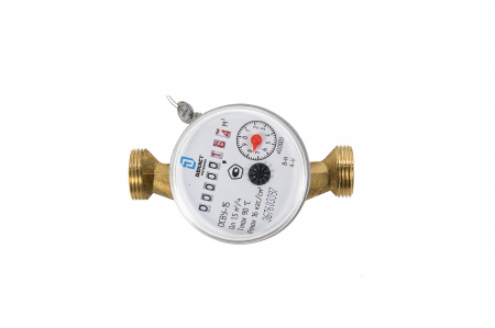 73-15-01 Счетчик воды универсальный ОСВУ-15 (110 мм, с кмч) Декаст 