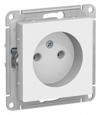 ATLASDESIGN РОЗЕТКА без заземления без шторок, 16А, механизм, ЛОТОС Systeme Electric ATN001341