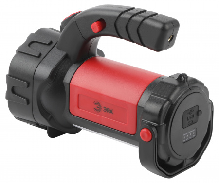 Фонарь светодиодный PA-607 прожектор аккумуляторный 8 Вт, литий, поворотная ручка, Альфа ЭРА Б0052745