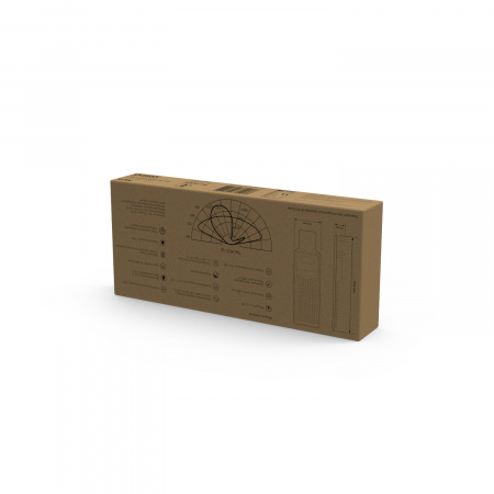 Светильник светодиодный уличный консольный LED ДКУ 50 Вт 5000 Лм 4000К IP65 190-250 В КСС Ш 355х155х57 мм Avenue GAUSS 629534250