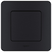 Выключатель одноклавишный INSPIRIA 10 AX 250 В~ антрацит Legrand 673603