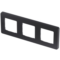 Рамка 3 поста INSPIRIA антрацит Legrand 673953