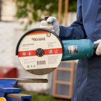 Диск отрезной по металлу 230х2.5х22.23 мм Kranz KR-90-0945